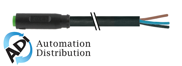 Murrelektronik 7000-08221-6310150 m8 female 0?? snap-in with cable, pur 4x0.25 bk ul/csa+drag chain 1,5m