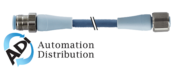 Murrelektronik 7024-40001-3150150 m12 male 0?? / m12 female 0?? f+b pro, tpe-s 3x0.34 bu ul robot+drag chain 1.5m