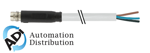 Murrelektronik 7000-08161-2500500 m8 male 0?? snap-in with cable, pur 3x0.25 gy ul/csa+robot+drag chain 5m