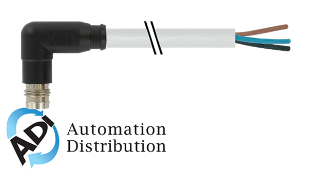 Murrelektronik 7000-08191-2310750 m8 male 90?? snap-in with cable, pur 4x0.25 gy ul/csa+drag chain 7,5m