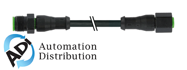 Murrelektronik 7003-40028-8280030 m12 male 0?? / m12 female 0?? sc, fep 5xawg22 bk 0,3m