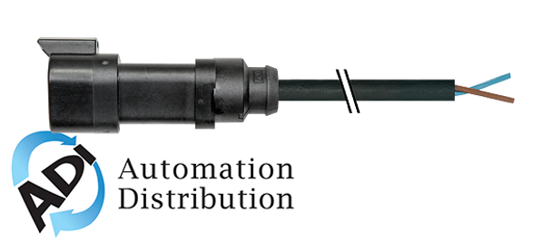 Murrelektronik 7072-72381-5640300 valve plug mdc04-3p with cable, pur 3x0.75 bk ul/csa+drag chain 3m