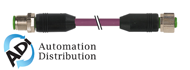Murrelektronik 7000-40531-8030140 m12 male 0?? / m12 female 0?? devicenet, pur awg24+awg22 shielded vt ul/csa+drag ch. 1,4m