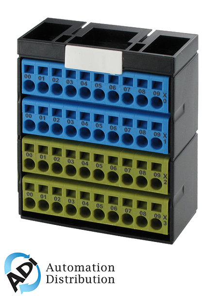 Murrelektronik 56110 potential terminal block blue yellow