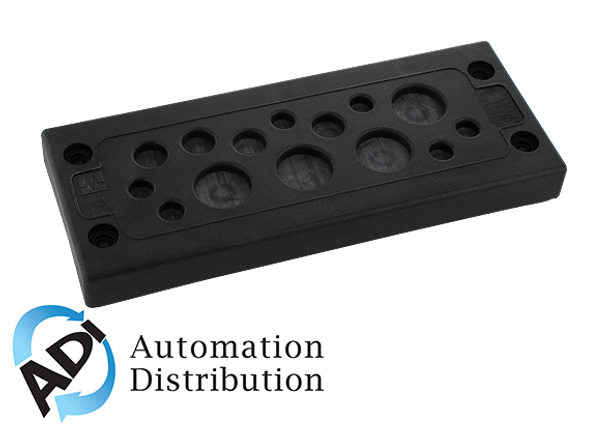 Murrelektronik 7000-90201-2414000 mkdp 24/14, cable entry plate, lxl1 = 147,5x59,5mm, h=25mm, h=8,2mm