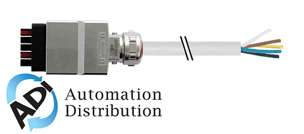 Murrelektronik 7000-99621-9620120 push pull power , profinet, purz 5x2.5 gray, ul/csa, drag ch 1.2m