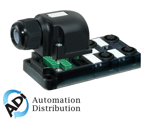 Murrelektronik 8000-84540-0000000 exact12, 4xm12, 5-pole, plug. cap, spring terminals, field-wireable