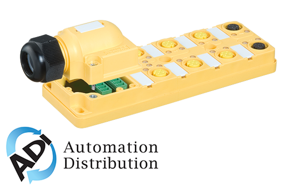 Murrelektronik 8000-98752-0000000 safety wiring system, distributor box, 6 x emergency-off, 2 x reset, replacement for 27057