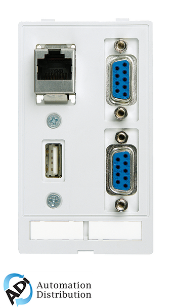 Murrelektronik 4000-68000-1180000 modlink msdd data  insert, 2?ú?ùsub-d9 female/female + 1?ú?ùrj45 + 1xusb-a