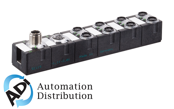 Murrelektronik 56623 cube67 i/o extension module, 8 digital inputs, cube67 di8 e 8xm8