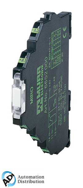 Murrelektronik 6644212 miuw analog coupler component, in: 0..20 ma - out: 0..10 v, 6,2 mm spring clamp