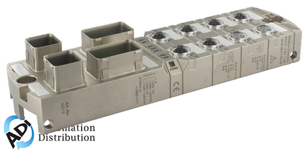 Murrelektronik 55516 mvk mpnio di6 do6 iol irt mvk profinet, metal, galvanic separation, pushpull rj45, energy via pushpull 5-pol