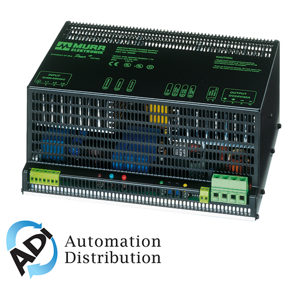 Murrelektronik 85069 mps power supply 3-phase, in: 360-550vac out: 22-28v/40adc