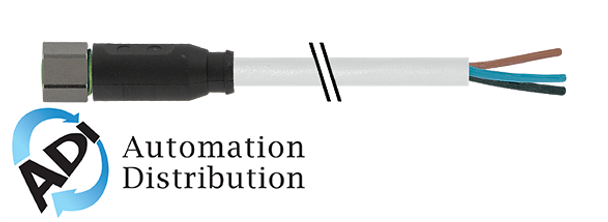 Murrelektronik 7004-08061-2511000 m8 female 0?? with cable v4a, pur 4x0.25 gy ul/csa+robot+drag chain 10m Pack of 10