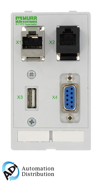 Murrelektronik 4000-68000-1270000 modlink msdd data  insert, 1?ú?ùsub-d9 female/female + 1?ú?ùrj45 + 1?ú?ùrj12 + 1xusb-a Pack of 10