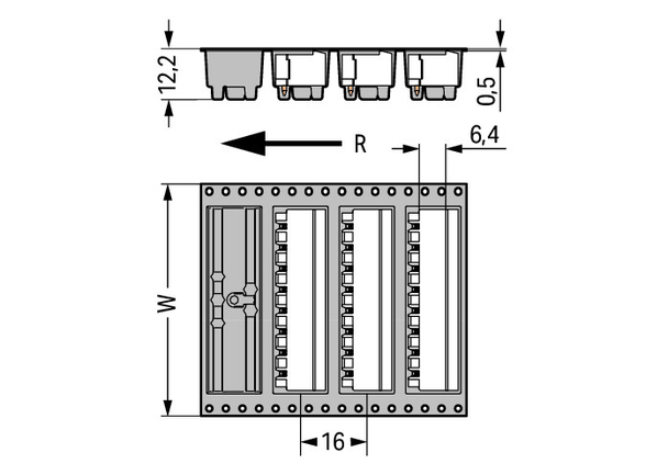 Wago 231-437/001-000/105-604/997-407 Pack of 170