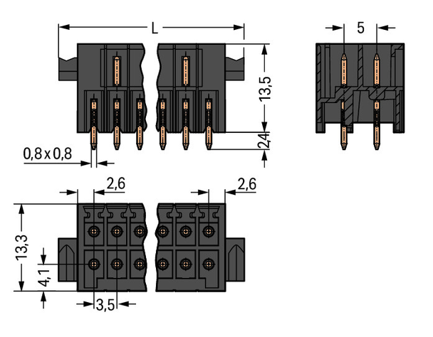 Wago 713-1408/116-000/997-407 Pack of 120