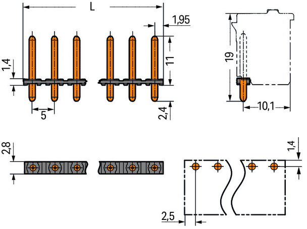 Wago 2092-1706/200-000 Pack of 400