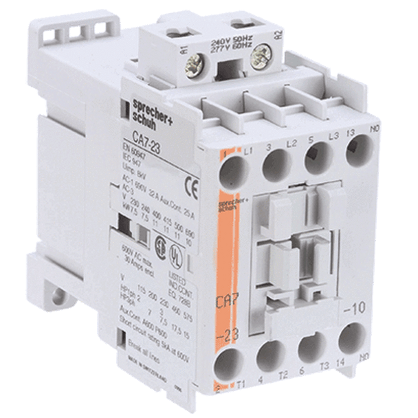 Sprecher + Schuh CA7-23E-M31-110E contactor 23a 3no1nc 110vdce CA7-23E-M31-110E