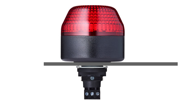 Sprecher + Schuh 802512310 STROBE ISL65 RED/BLK 120V