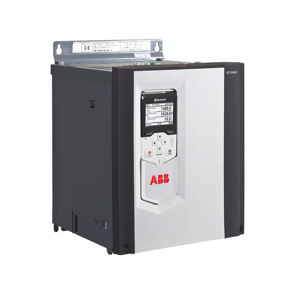 ABB DCS880-S02-0200-05X0 DCS880 DC Drive, 3~500V In, 125HP, 196A, Type OPEN/IP00