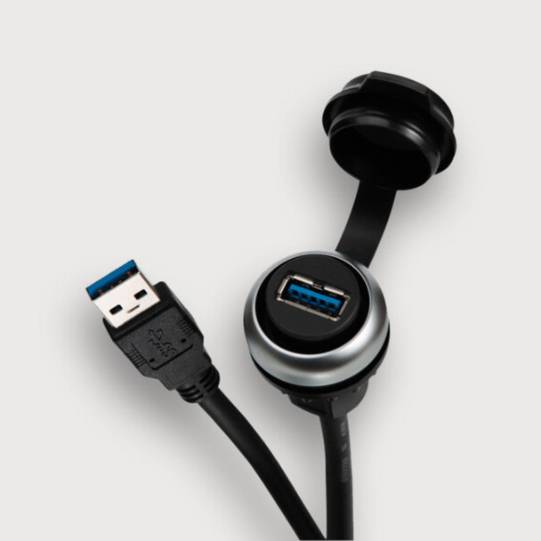 Lutze usb-3.0 a/a f/m 3,0m pvc