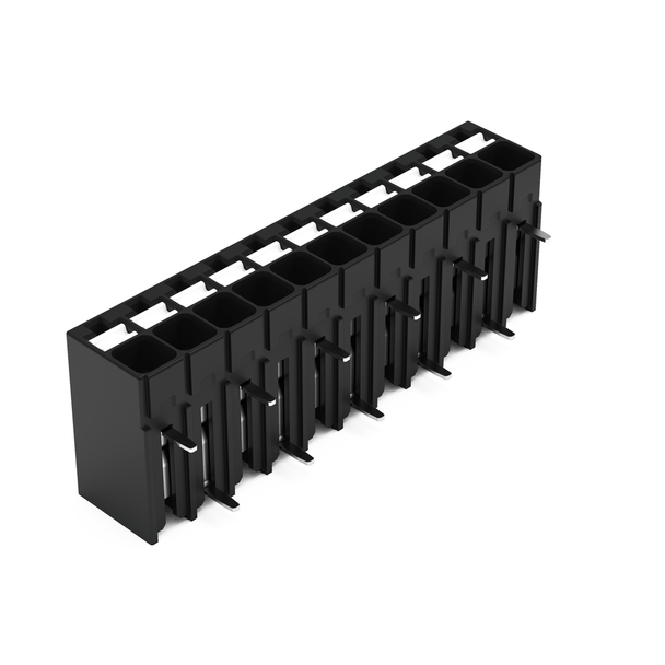 Wago 2086-1231 THR PCB terminal block, push-button 1.5 mm² Pin spacing 3.5 mm 11-pole, black