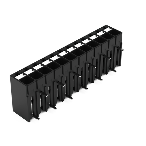 Wago 2086-1232 THR PCB terminal block, push-button 1.5 mm² Pin spacing 3.5 mm 12-pole, black