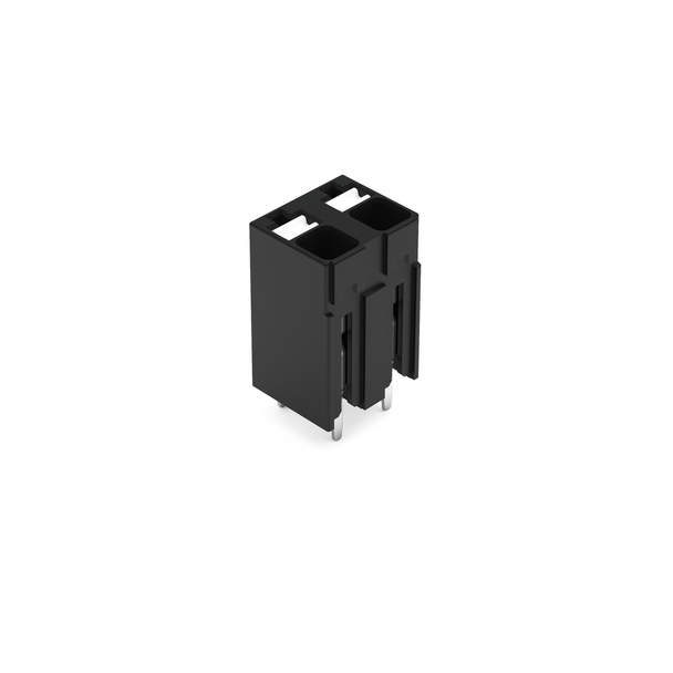 Wago 2086-3102 THR PCB terminal block, push-button 1.5 mm² Pin spacing 5 mm 2-pole, black