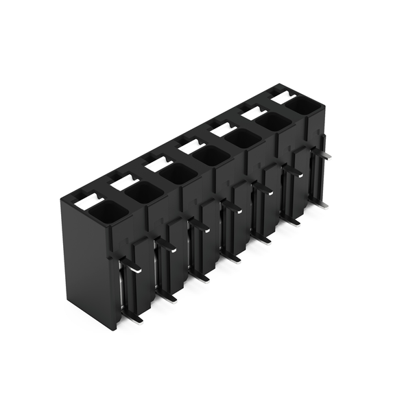 Wago 2086-3207 THR PCB terminal block, push-button 1.5 mm² Pin spacing 5 mm 7-pole, black