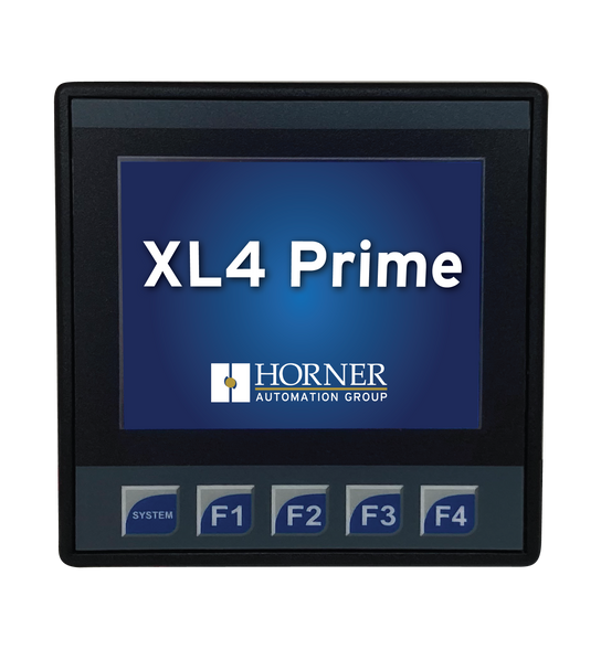 Horner HE-XPC1E3 XL4 Prime Controller 3.5" with Improved Performance, 12 DC In, 12 DC Out, 2 Analog In, (mA/V)