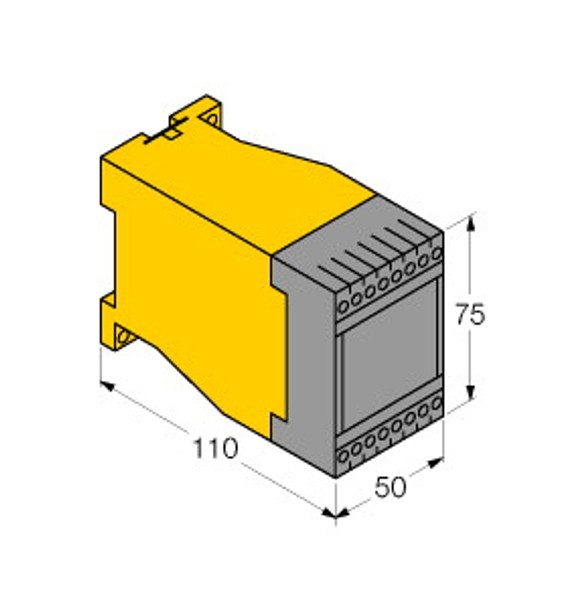 Turck Ms27-R Zero-speed Monitor, 1-channel