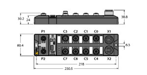 Turck Tben-L5-Plc-11 Compact PLC in IP67, CODESYS V3 - with WebVisu License