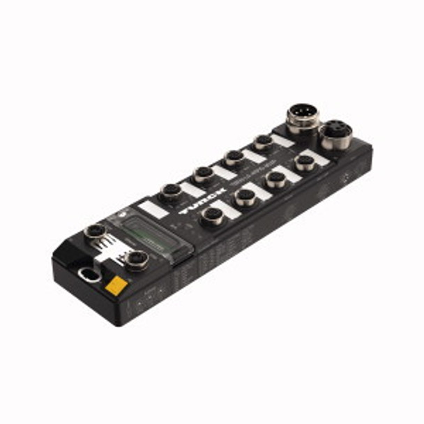 Turck Tben-L5-4Rfid-8Dxp Compact Multiprotocol RFID Module for Ethernet, Compact RFID and I/O module