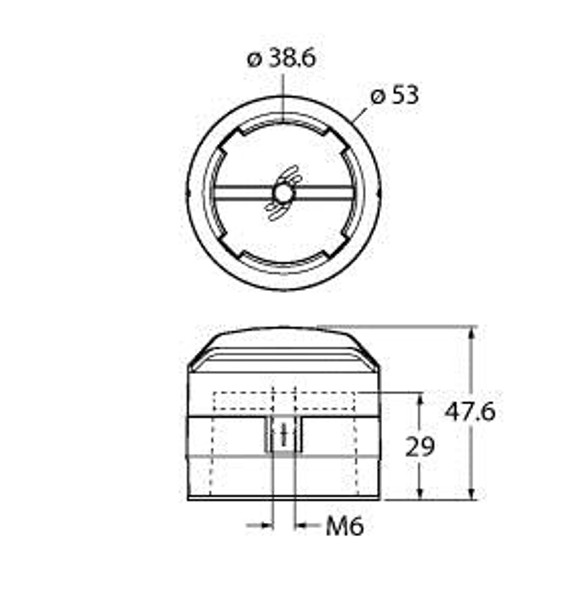 Turck Bts-Dsc26-Eb20 Accessories, Actuator (puck)