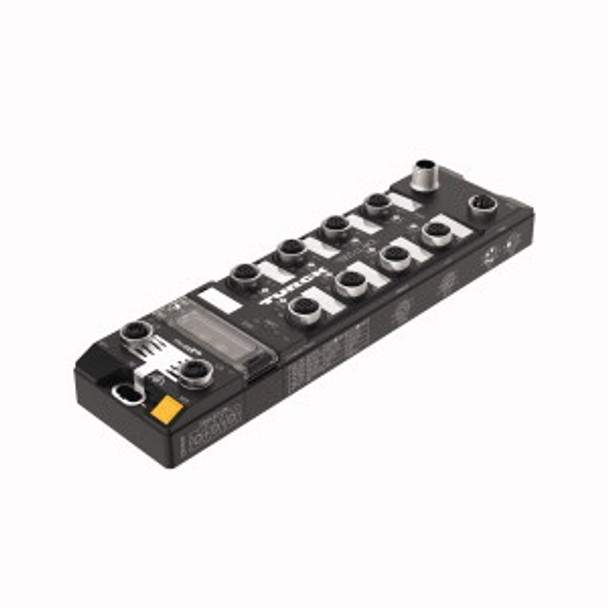 Turck Tben-Ll-4Rfid-8Dxp Compact Multiprotocol RFID Module for Ethernet, 4 RFID Channels (HF/UHF) and 8 Universal Digital Channels, Configurable as PNP Inputs or 2-A Outputs