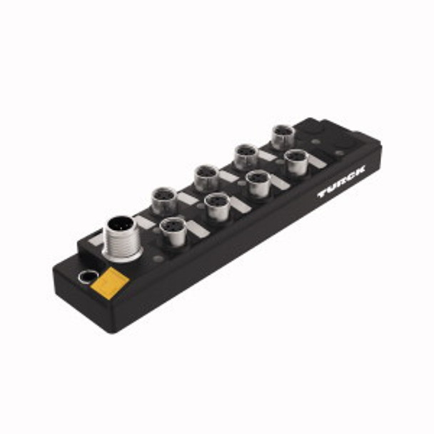 Turck Tbil-S3-8Dxp I/O Hub for connection of digital signals to IO-Link Master, 8 Universal Digital Channels, 8 M8 ports