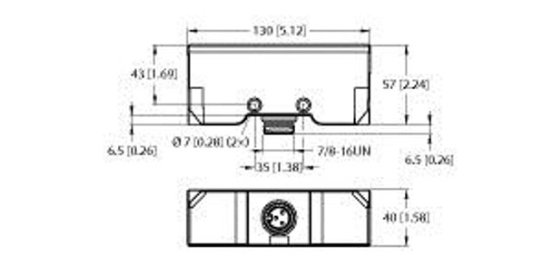 Turck Ni30-Q130Wd-Adz30X2-B1131 Inductive Sensor, For harsh environments