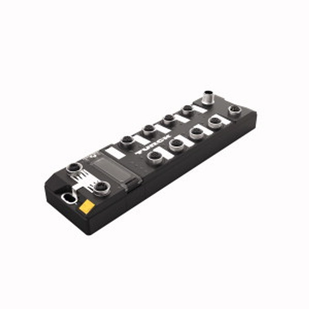 Turck Tben-Ll-8Dip-8Dop Compact multiprotocol I/O module for Ethernet, 8 Digital PNP Inputs and 8 Digital PNP 2 A Outputs