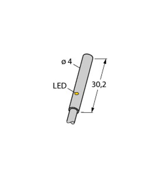 Turck Bi1-Eh04-An6X/S1367 Inductive Sensor, Standard