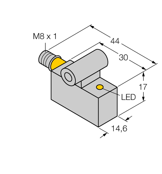 Turck Bim-Ike-Ap6X-V1131 W/Kli1 Magnetic 4621496