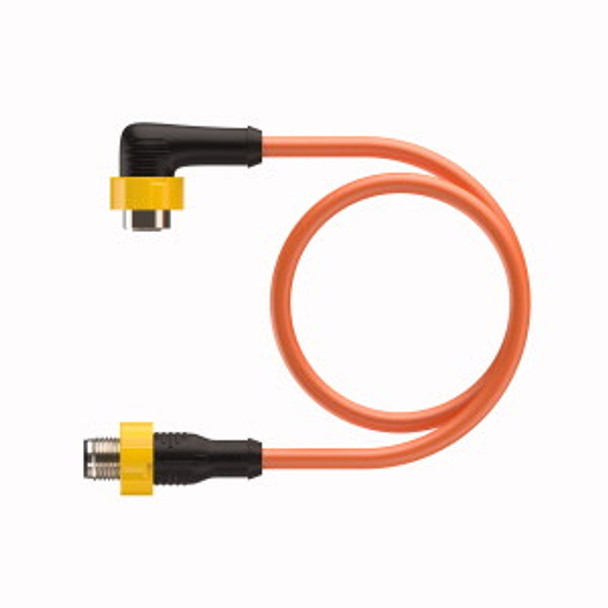 Turck Ekwt-Esrt-A4.400-Hua6-3 Actuator and Sensor Cordset, Extension Cable