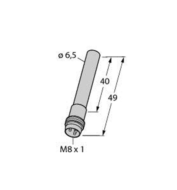 Turck Bi1.5-Eh6.5-Y1-V1130 Inductive Sensor, Standard, KEMA 02 ATEX 1090X