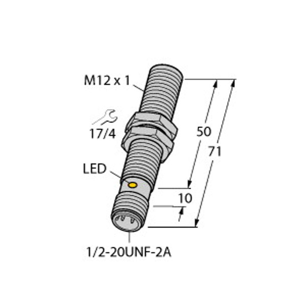 Turck Bi2-Gt12-Rz33X-B3131/S34 Inductive Sensors