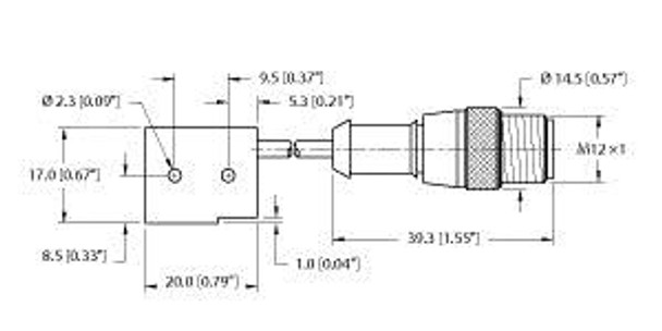 Turck Ni2-Q6.5-An6-0.2-Rs4T Inductive sensor