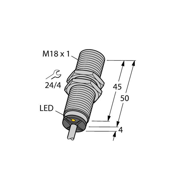 Turck Bi8-M18-Ap6X/S97/S1751 7M Inductive 46150302