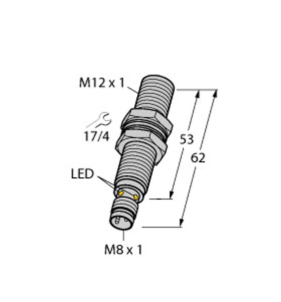 Turck Bi2-G12-Rp6X-V1131 Inductive Sensors