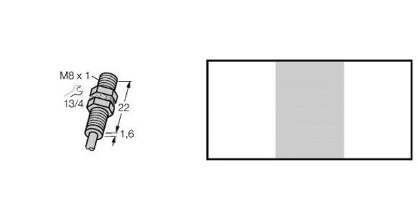 Turck Br-Eg08K-Adz71 Magnetic Field Sensor