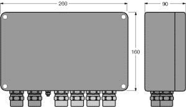 Turck Mbd40-T0415/Ex/000 FOUNDATION fieldbus and PROFIBUS-PA, Multibarrier, 4-channel, PTB 09 ATEX 1069