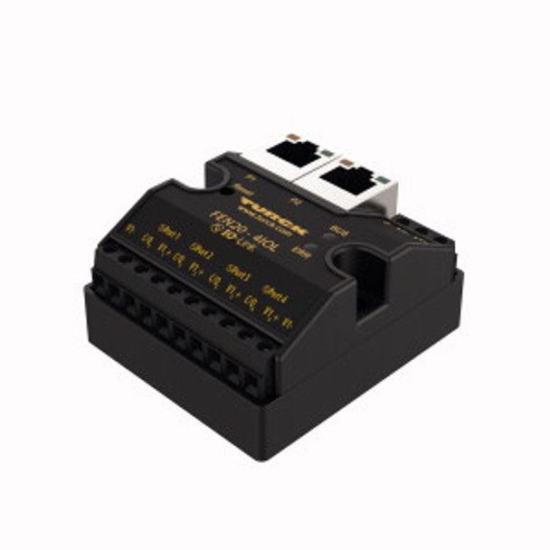 Turck Fen20-4Iol Compact IP20 Multiprotocol I/O Station, 4 IO-Link Master Channels